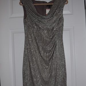 Golden Silver Connected Apparel Dress